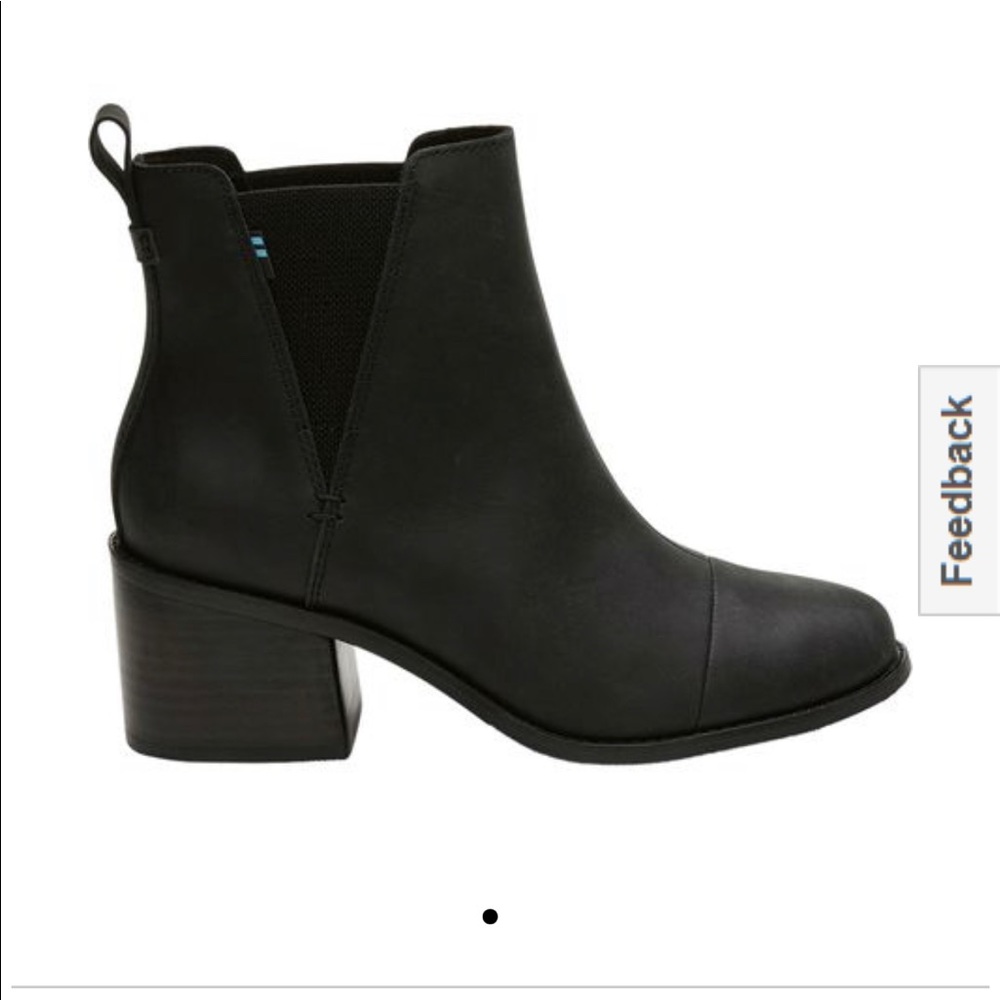 Tom’s Black Booties